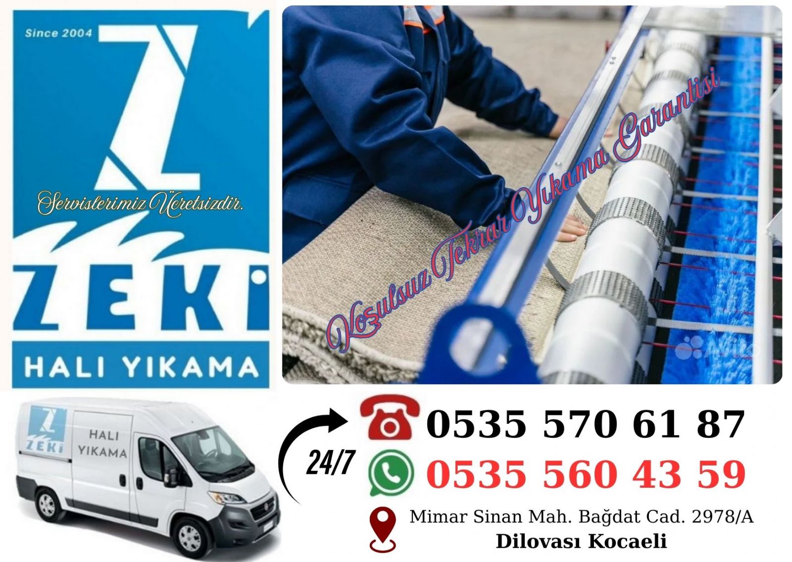 Dilovası Halı Yıkama Fiyatları